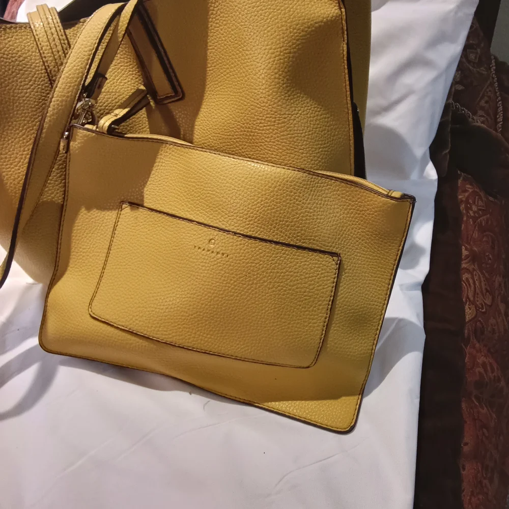 Stylish Yellow Tote Bag - Picture 3 of 5